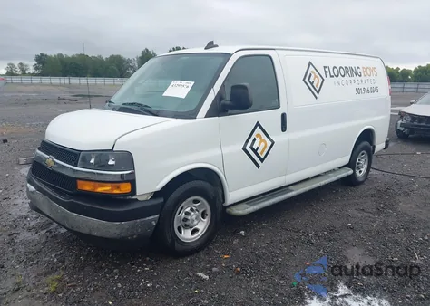 2021 Chevrolet Express Cargo Rwd 2500 Regular Wheelbase Wt из США, поврежденный, VIN 1GCWGAF71M1225544